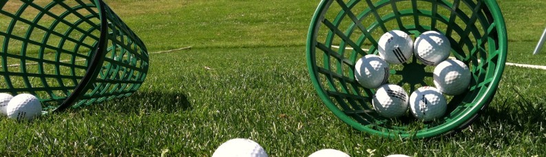 Driving Range Bucket of Balls at Etowah Valley Golf Course